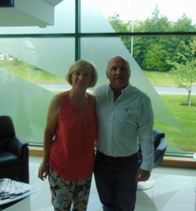 Susan with MD John Wilkins